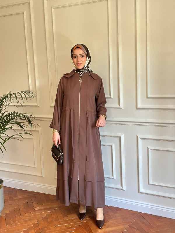 Yazlık Mevlana Kap Kahverengi