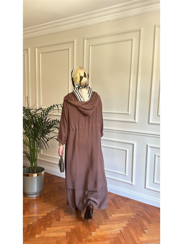 Yazlık Mevlana Kap Kahverengi