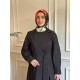 Mevsimlik Trençkot 835 Siyah
