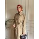 Mevsimlik Trençkot 806 Camel