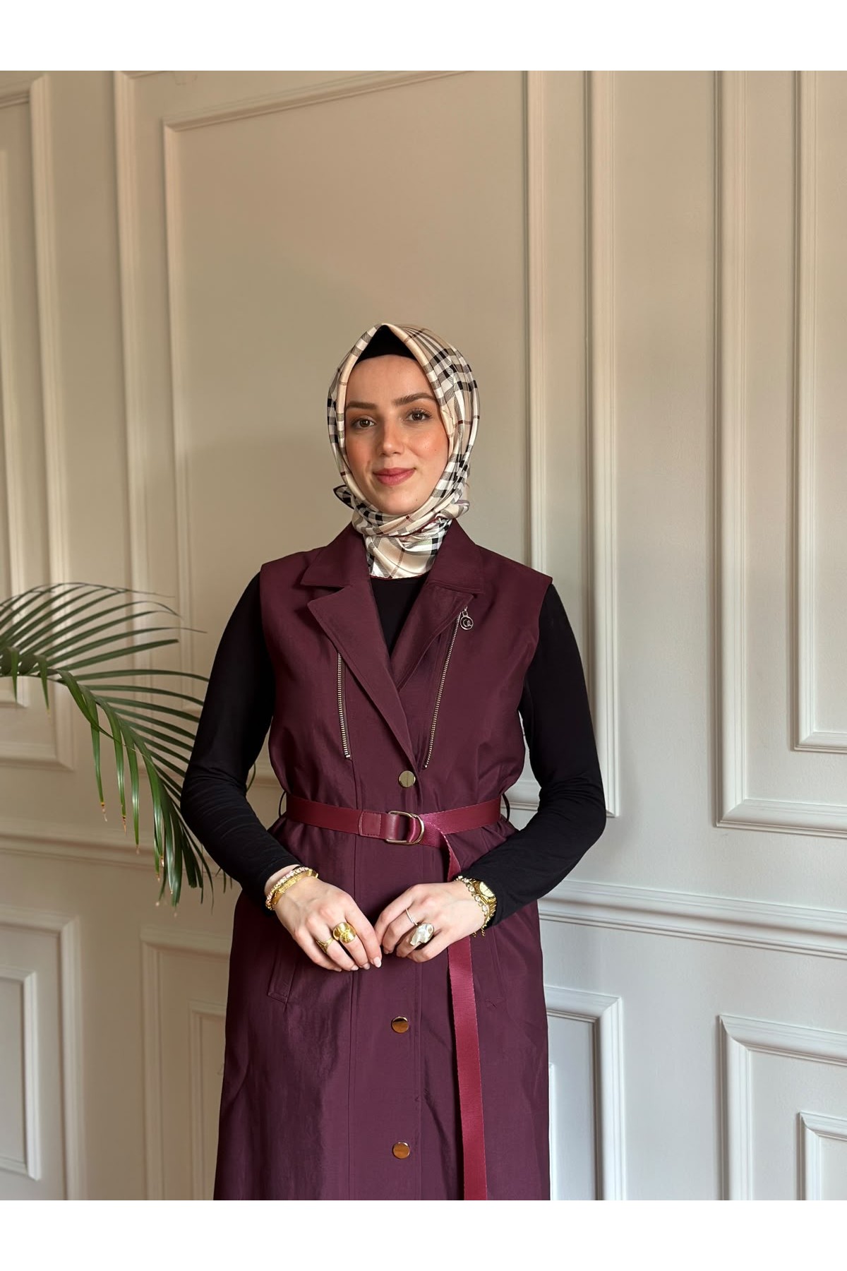 Yelek Görünümlü Trençkot