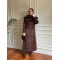 Kürklü Angora Kaban Kahverengi